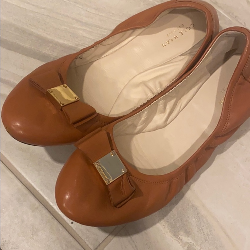 Cole Haan Tali bow baller flat